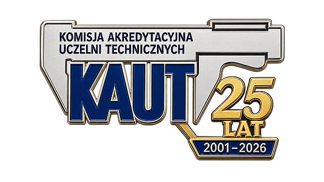 logo KAUT z dopiskiem 25 lat